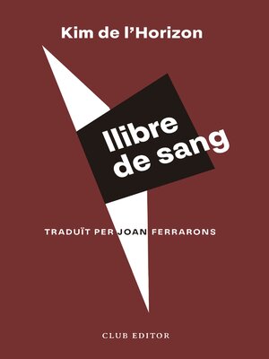 cover image of Llibre de sang